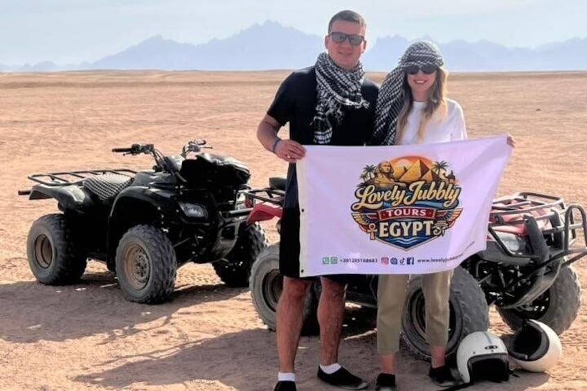 Hurghada ATV Quad Bike Desert Safari Camel Ride and Transfer 1