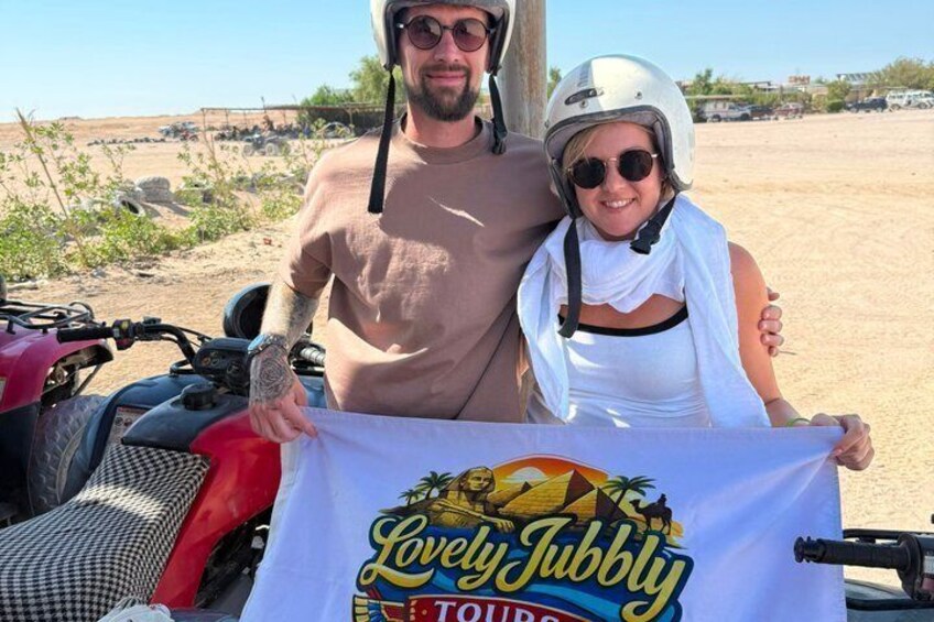 Hurghada ATV Quad Bike Desert Safari Camel Ride and Transfer 4
