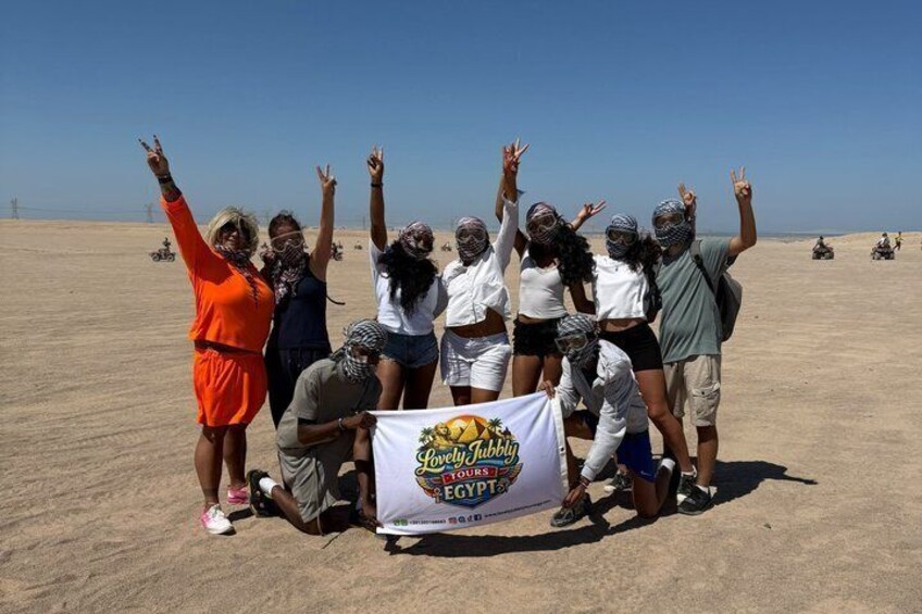 Hurghada ATV Quad Bike Desert Safari Camel Ride and Transfer 3