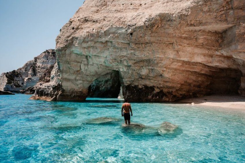 Zante Private Boat: Marathonisi, Caves, Myzithres, Agalas (max9) 4