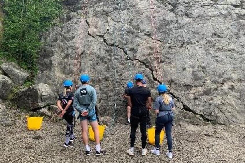 Rock Climbing Taster Session in South Wales 4