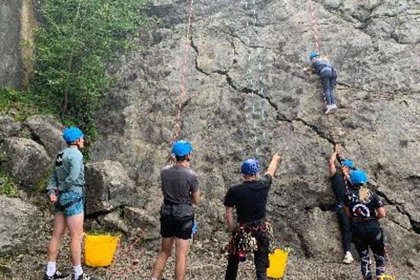 Rock Climbing Taster Session in South Wales 3