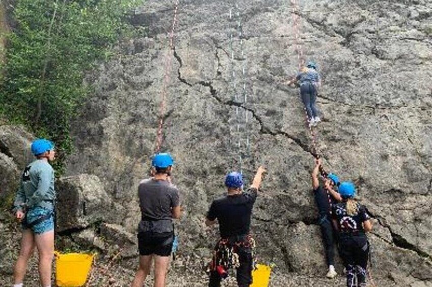 Rock Climbing Taster Session in South Wales 2
