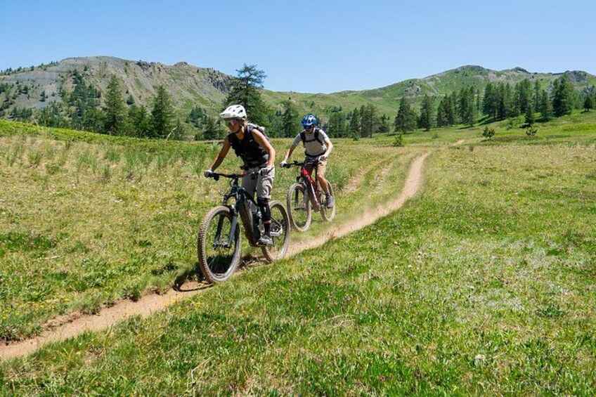 Alta Val di Susa Lakes and Peaks MTB Tour between Italy and France 2
