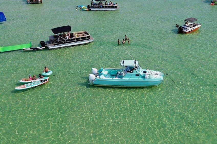 Private Crab Island, Snorkeling, and Dolphin Watching Adventure 1