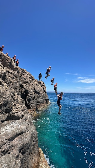 Picture 4 for Activity Athens: Sounio Coasteering Adventure with Snorkeling 2