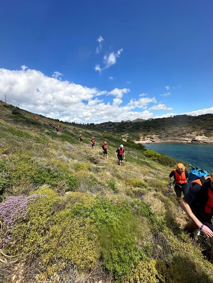 Picture 5 for Activity Athens: Sounio Coasteering Adventure with Snorkeling 3
