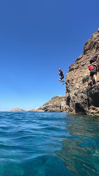 Picture 6 for Activity Athens: Sounio Coasteering Adventure with Snorkeling 4