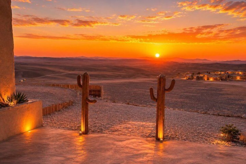 Marrakech: Agafay Desert Sunset Dinner Show & Stargazing 3