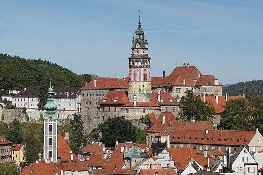 Cesky Krumlov Castle Interiors, Baroque Theatre, and Town Tour 2