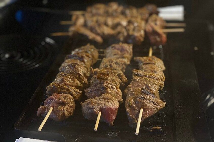 Omani Charcoal Grilled Mashakik Dinner Under the Stars 3