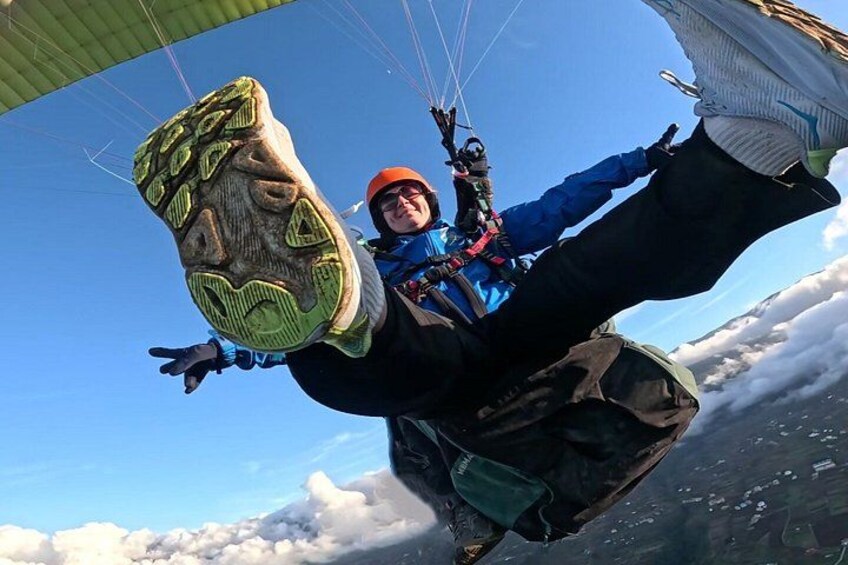 Sunset Paragliding Fly from Teide to Puerto de la Cruz 4