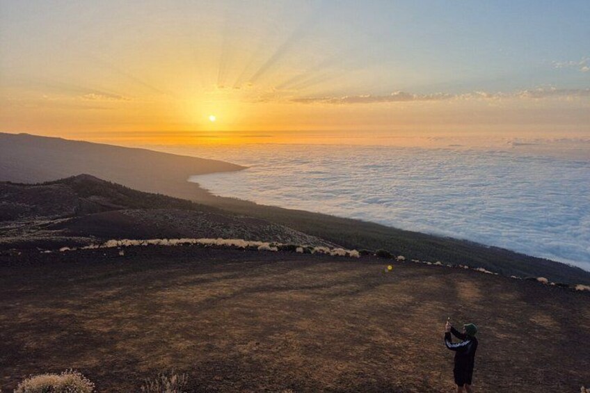 Sunset Paragliding Fly from Teide to Puerto de la Cruz 5