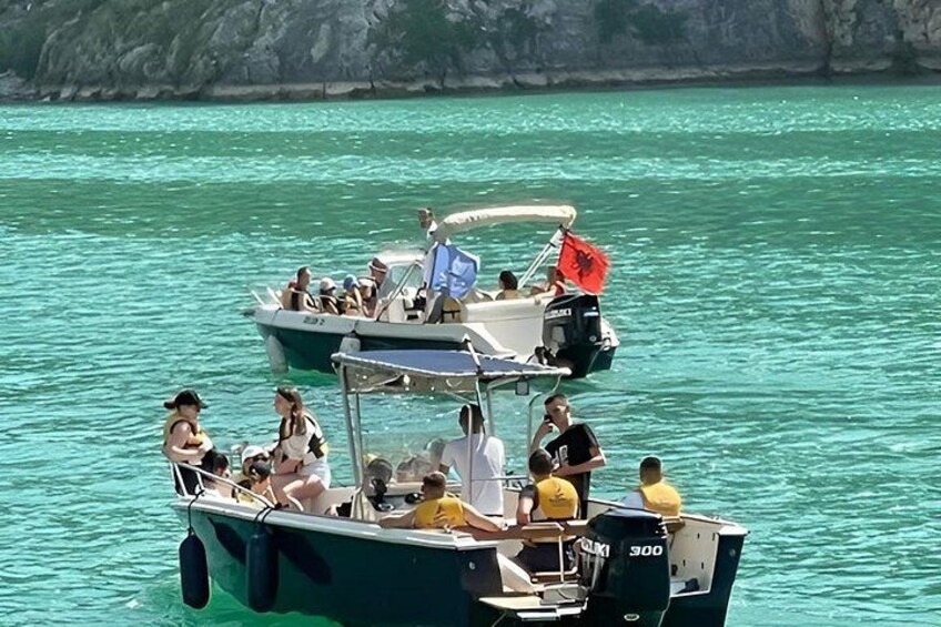 Private Speedboat Taxi Tour on Komani Lake and Shala River 1