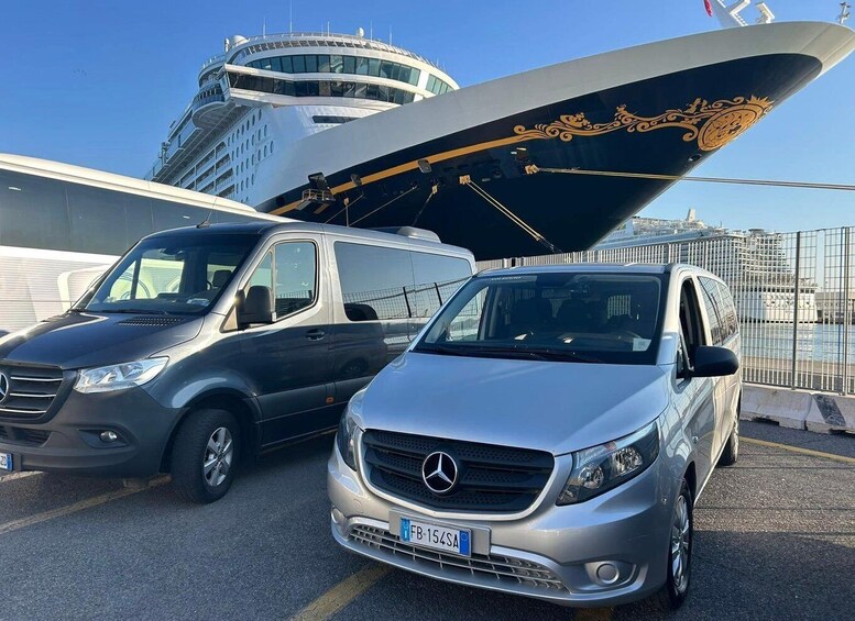 Civitavecchia Cruise: per Roma centro Aeroporto o Viceversa 1