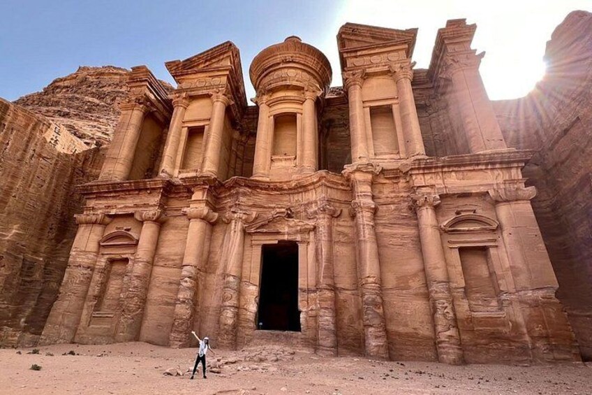 Petra Dead Sea Pink Lake and Salt Beach Private Guided Tour 1
