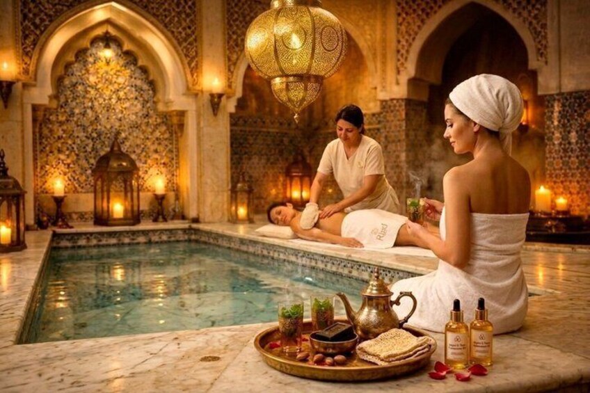 Marrakech: Traditional Moroccan Hammam & Massage with prvt Pickup 2