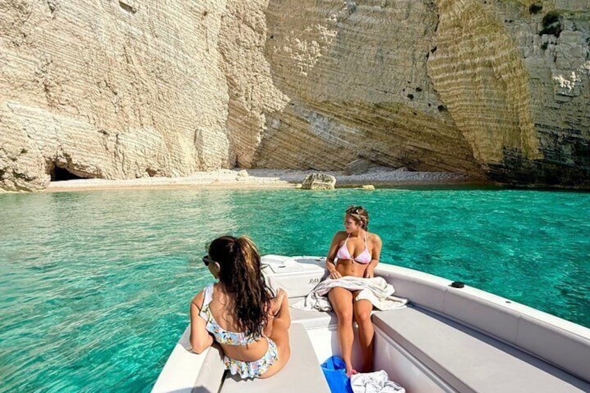 Zakynthos Private Snorkeling Cruise Eros Cave Mizithres 5
