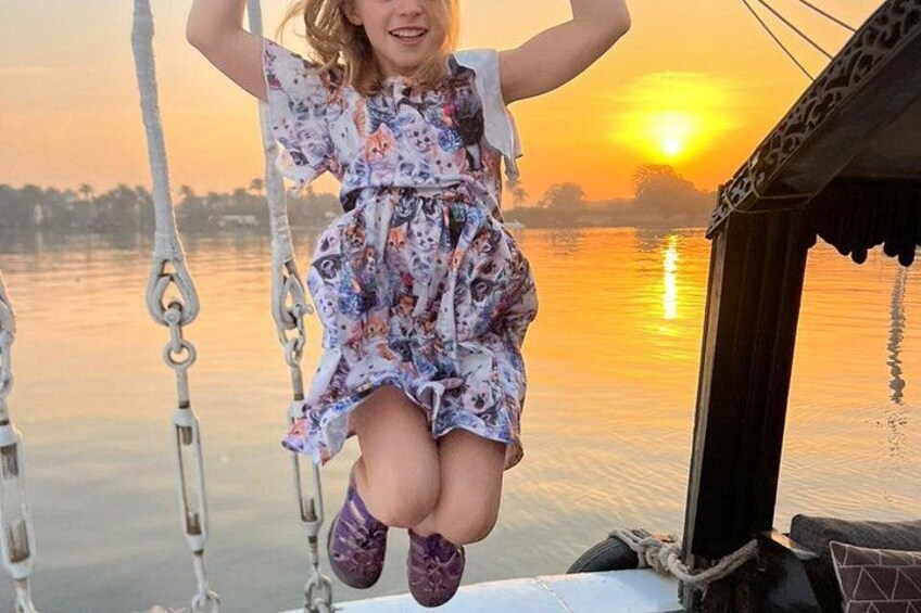 Private Romantic Nile Felucca Sunset Dinner in Cairo 2