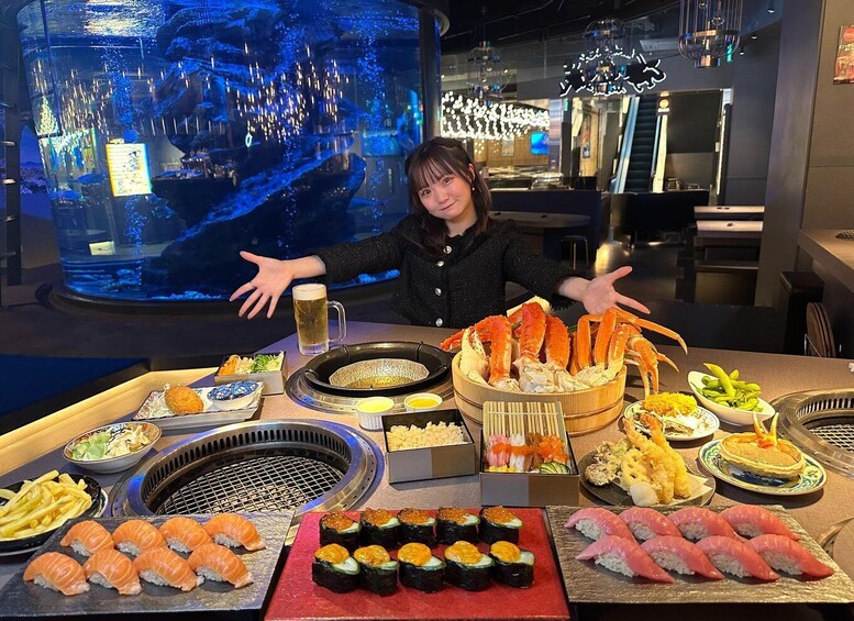 Tokyo: All-You-Can-Eat Crab, Sushi, Sake with Ama Diver Show 1