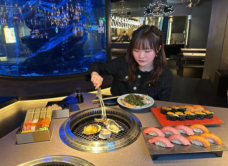 Picture 15 for Activity Tokyo: All-You-Can-Eat Crab, Sushi, Sake with Ama Diver Show 2