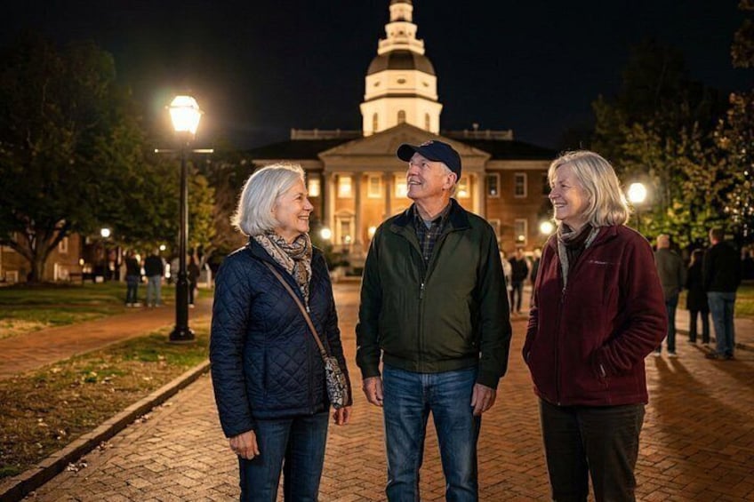 Private Historic Ghost Stories Walking Tour in Annapolis 2