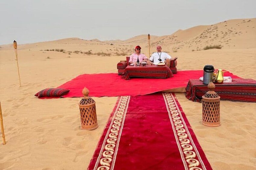Romantic Dune Dinner Experience in Abu Dhabi 5