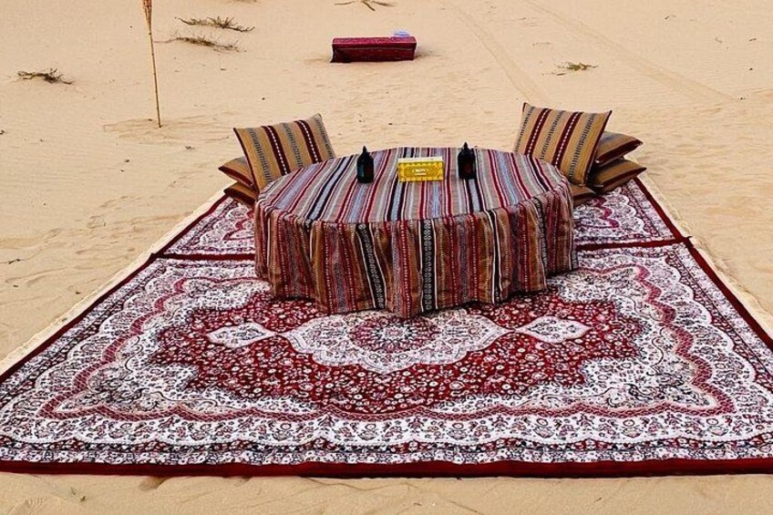 Romantic Dune Dinner Experience in Abu Dhabi 3