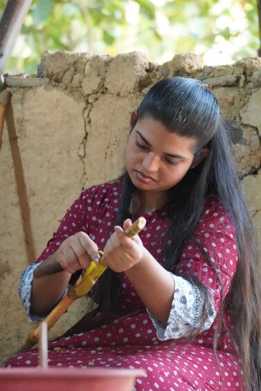 Picture 2 for Activity Koggala Lake Private Boat Tour with Cinnamon Family Visit 3