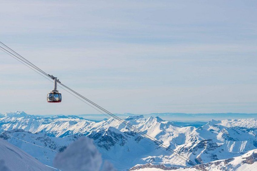Snowy Adventure to Mount Titlis & Ice Flyer from Zurich. 3