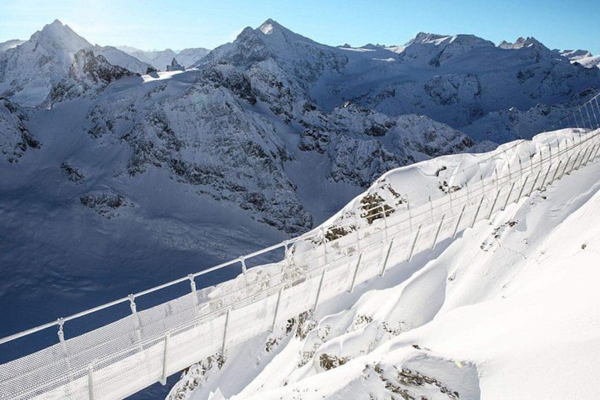 Snowy Adventure to Mount Titlis & Ice Flyer from Zurich. 4