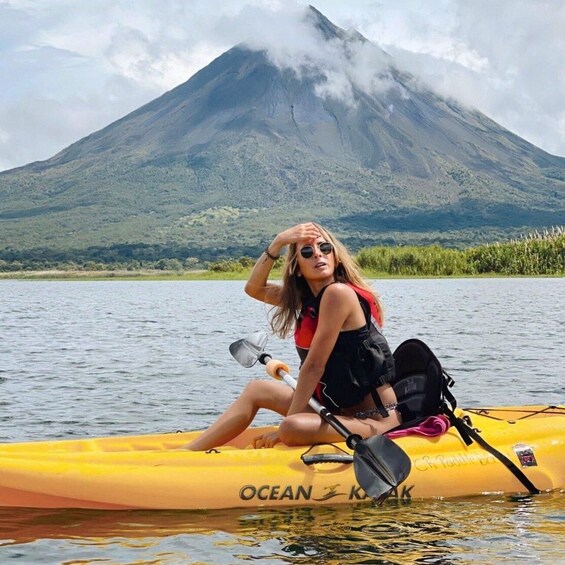 Picture 3 for Activity Lake Arenal Kayak Expedition & Thermo Mineral Hot Springs 4
