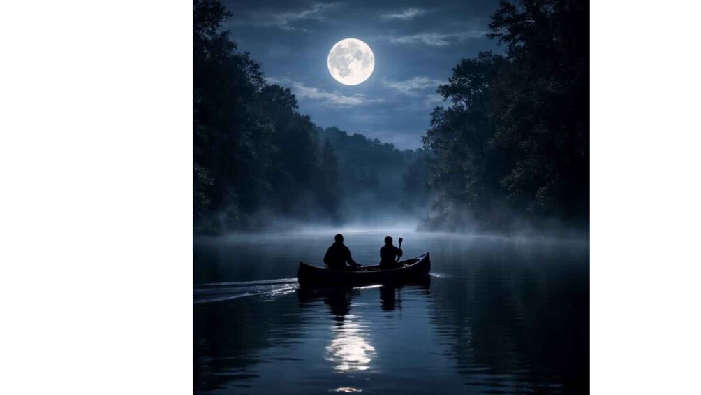 Picture 3 for Activity Moonlight Paddle, Canal Walk, & Bonfire 3