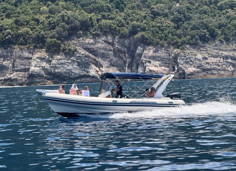Picture 11 for Activity Saranda: Krorëza Speedboat Tour with Snorkeling & Stops 2