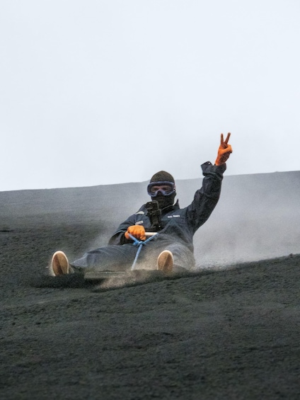 From Managua: Cerro Negro Sandboarding plus leon city 1
