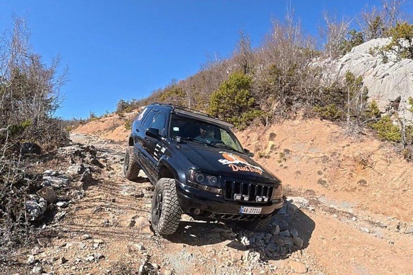 Tirana 4x4 Jeep Adventure Hiking and Hidden Caves 1