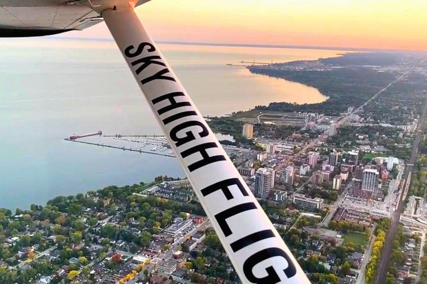 25-Minute Private Lakeshore Scenic Flight from Burlington 5