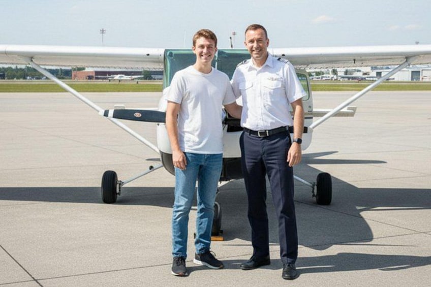 60-Minute Private Pilot Experience Flight from Burlington 2