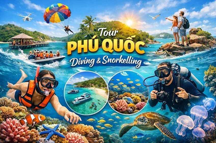 Phu Quoc Explore Islands and Diving or Snorkeling 1