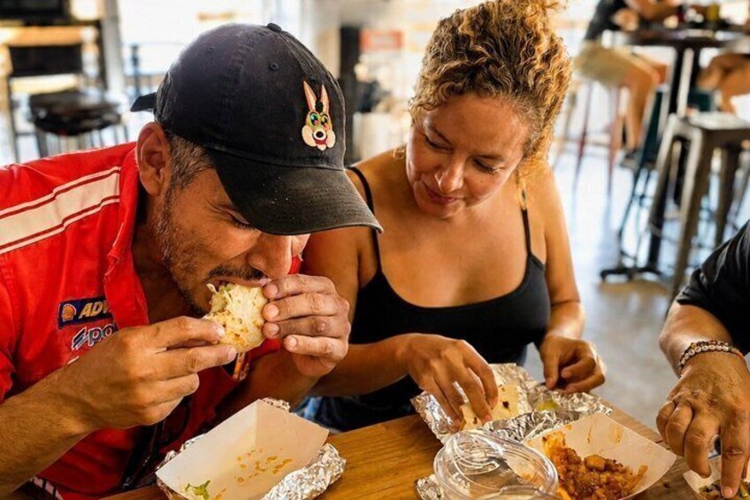 San Antonio Foodie Tour with Puffy Tacos and Murals by E Bike 5
