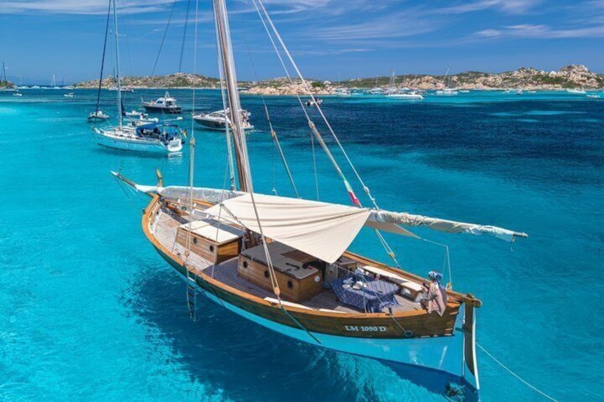 La Maddalena Full Day on a Vintage Sailing Ship 4
