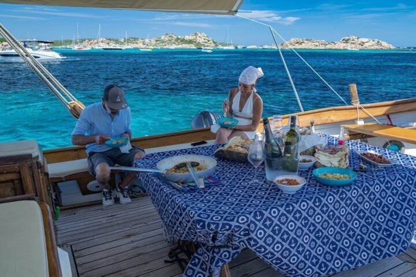 La Maddalena Full Day on a Vintage Sailing Ship 5