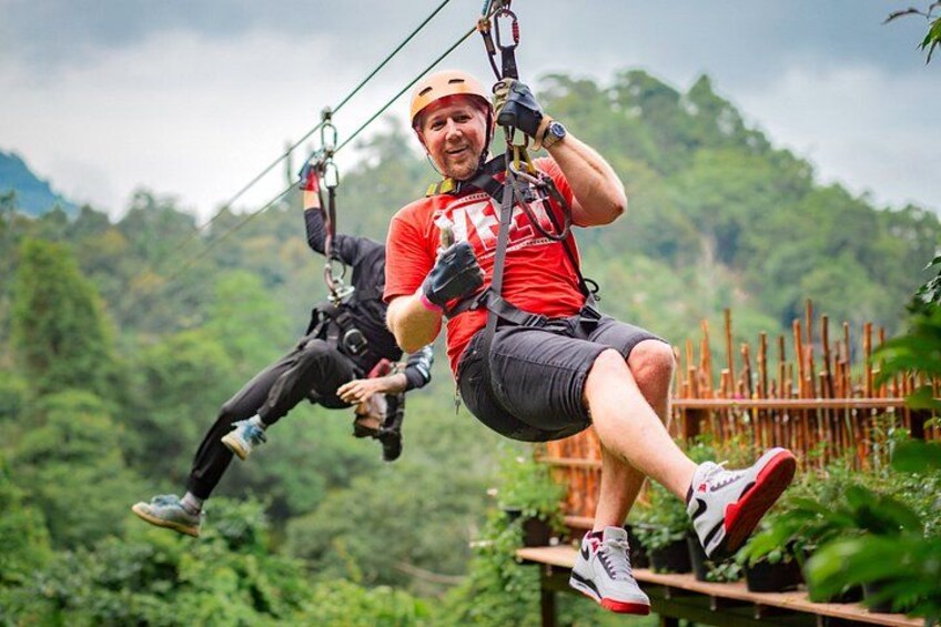Koh Samui Tree Bridge Zipline and Jungle Cafe with Hotel Transfer 1