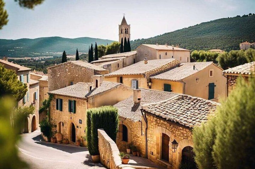 Medieval village of Castellet, Cassis & the beautifull Calanques 2