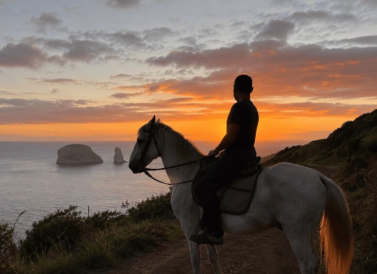 Picture 1 for Activity São Miguel: Sunset Horseback Ride with Mosteiros Views 5