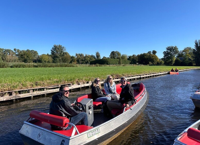 Picture 2 for Activity Giethoorn Day Trip from Amsterdam with Self-Drive Boat 2