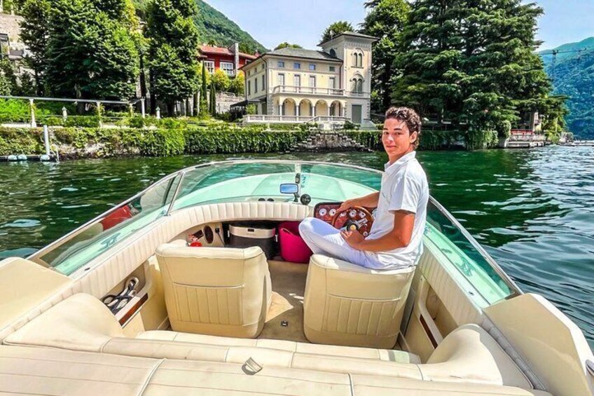 Boat Tour on Lake Como with Iconic and Luxury Boat 5