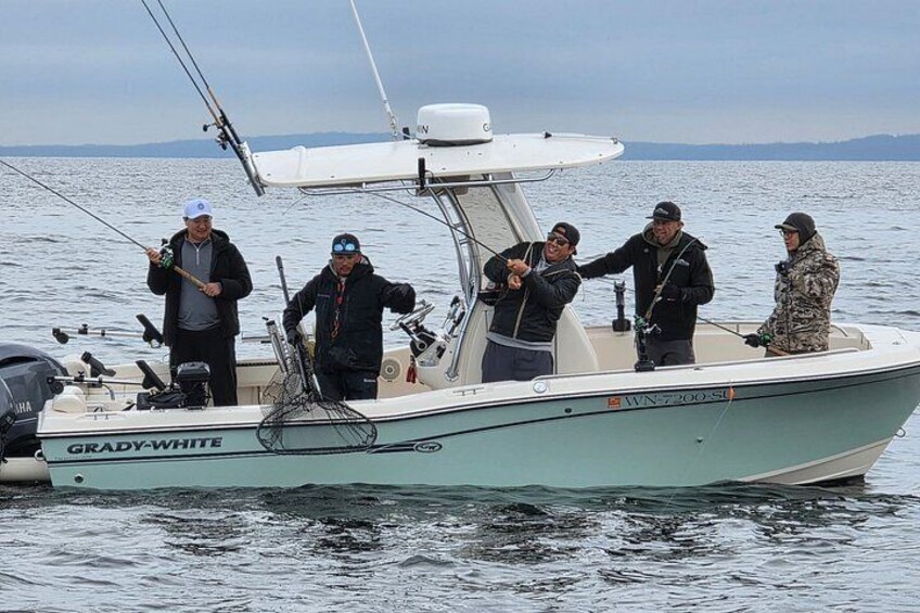 Afternoon Salmon Shared Charter 3