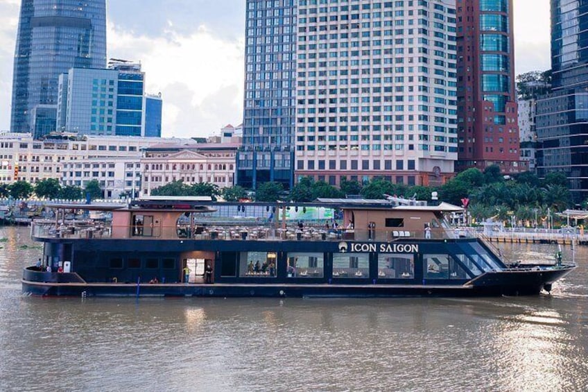 Ho Chi Minh City Icon Saigon Luxury Sunset and Dinner Cruise 2
