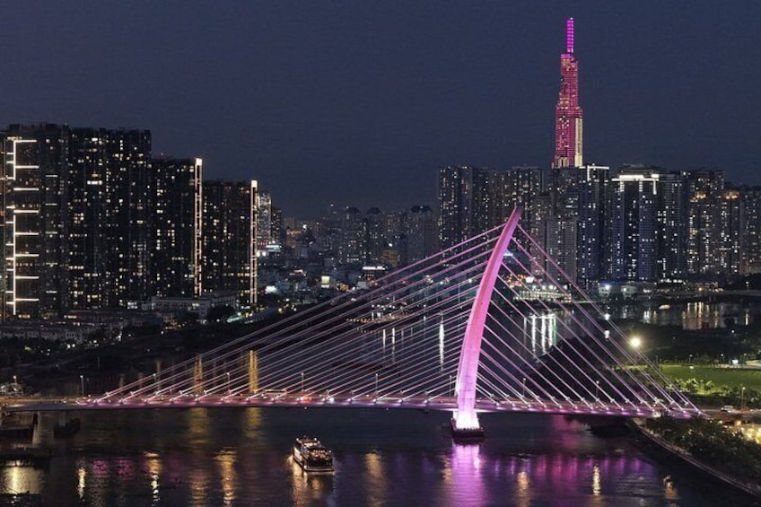 Ho Chi Minh City Icon Saigon Luxury Sunset and Dinner Cruise 5